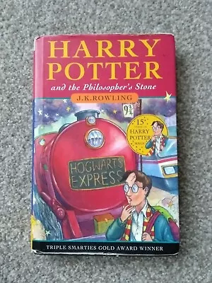 Buy Harry Potter And The Philosopher's Stone 15 Years Hardback • 16.99£