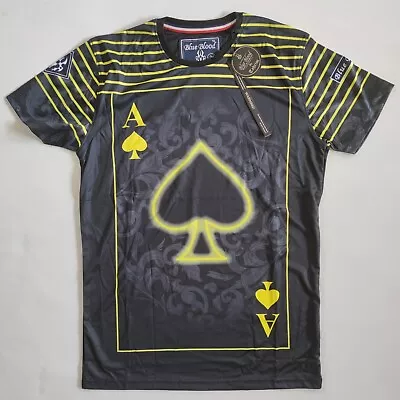 Buy New / Mens Ace Of Spades Digital Printed T-shirt / Medium / Chest 38 - 40 Inches • 8.99£