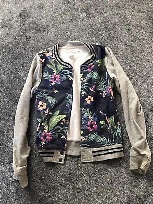 Buy Girls Bomber Style Jacket Coat Baseball Floral Age 14+ EUR 170 H & M • 6£
