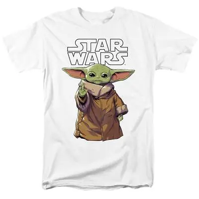 Buy Star Wars Mandalorian Mens T-shirt Grogu Calm Top Tee S-2XL Official • 13.99£