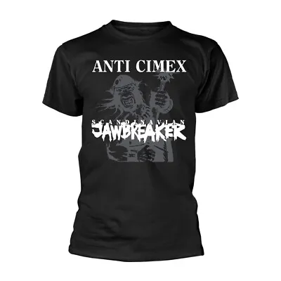 Buy ANTI CIMEX - SCANDINAVIAN JAWBREAKER BLACK T-Shirt X-Large • 17.13£