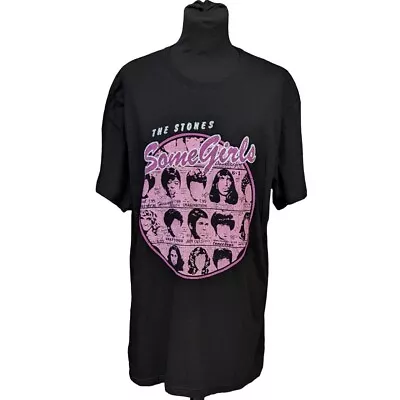Buy BC Collection The Rolling Stones Some Girls Unisex Black T-Shirt Extra Large • 12£