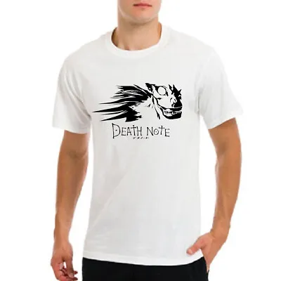Buy Death Note Anime Manga Shinigami Ryuk Kira Yagami T-shirt • 9.99£