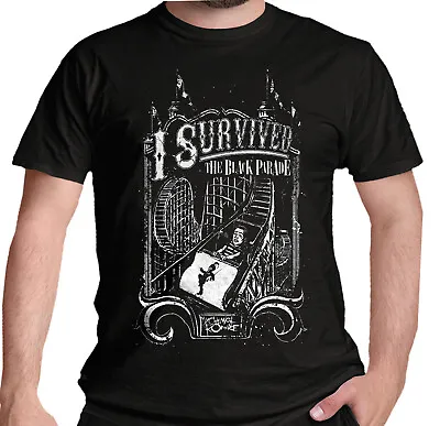 Buy My Chemical Romance T Shirt I Survived The Black Parade Official MCR Tee New • 14.95£