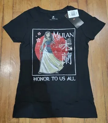 Buy Disney Princess Mulan  Honor To Us All  Med. Ladies T-shirt NWT • 14.04£
