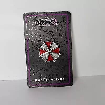 Buy Resident Evil Umbrella Corp Emblem Logo Pin Gamer Block Official NEW • 14.99£
