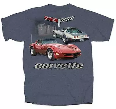 Buy Corvette 69-72 Stingray Chevy Classic Muscle Car Chevrolet America Shirt CV2VG-U • 29.64£