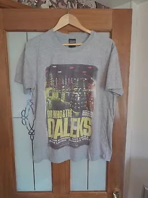Buy Dr Who And The Daleks T Shirt Size Large Pre-owned Good • 12£