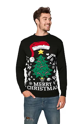 Buy New Unisex Men Women Santa Xmas Christmas Novelty Fairisle Retro Jumper Sweater • 16.99£