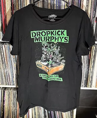 Buy Dropkick Murphys Women’s Tee Streaming Up To Boston 2020 Lockdown Livestream • 18.94£