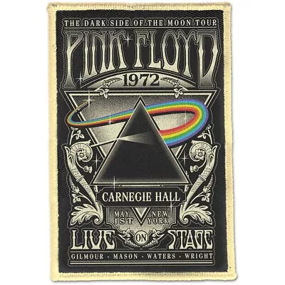 Buy Officially Licensed Pink Floyd Carnegie Hall Sew On Patch- Music Patches M085 • 4.29£