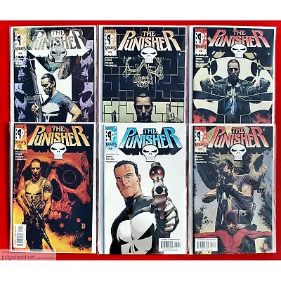 Buy Punisher # 1 2 3 4 5 6   Frank Castle  6 Marvel Knights Comic Books (Lot 2135 • 31.36£