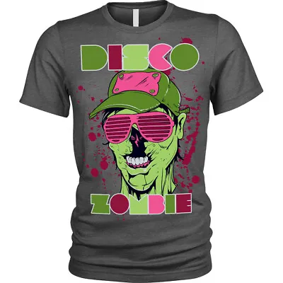 Buy Disco Zombie T-Shirt Party Rave T-Shirt Unisex Mens • 12.95£