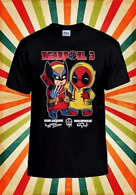 Buy Cute Deadpool & Wolverine Dress Up Men Women Unisex Baseball T Shirt Top 3220 • 9.99£