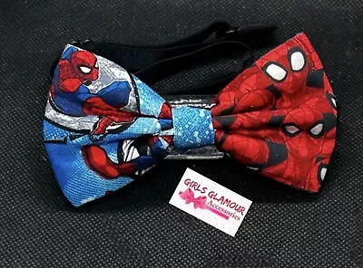 Buy Spiderman Super Hero Bow Tie Necktie Dickie Games Costume Comics T-Shirt BT070 • 6.99£