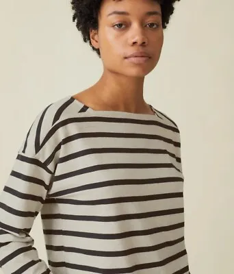 Buy TOAST - Current Collection- Long Sleeve Striped Tee - Size XS (fits S) Worn Once • 49.80£