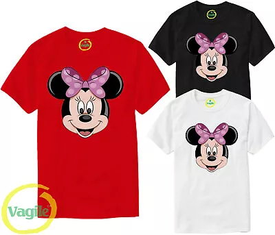 Buy Disney Minnie Mouse Cute Cartoon Women Girls T-shirt Top Tee Birthday Gift • 7.99£