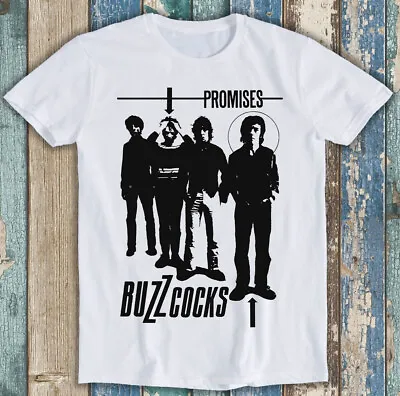 Buy Buzzcocks Promises Punk Rock Music Funny Gift Tee T Shirt M1311 • 6.35£