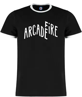 Buy Arcade Fire Quality Ringer Semi Fitted T-Shirt - 5 Colours • 16.99£