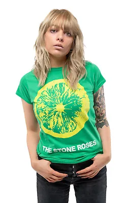 Buy The Stone Roses Lemon Skinny T Shirt • 14.93£