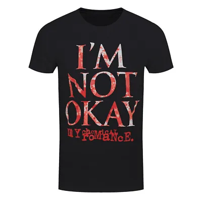 Buy My Chemical Romance T-Shirt MCR I'm Not Okay Rock Band Official Black New • 14.95£