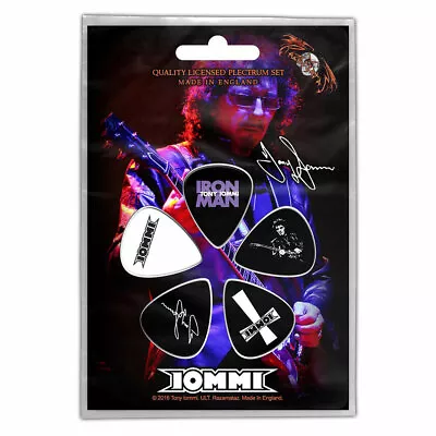 Buy Tony Iommi Plectrum Pack - 5 Guitar Picks - Official Licensed Merchandise • 4.75£