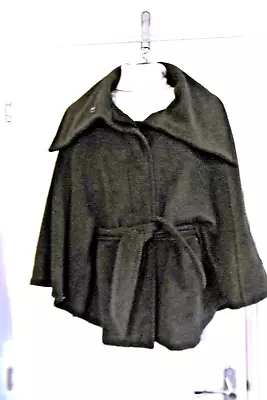 Buy Grey Cape Jacket Designer Size 14 New • 24.99£