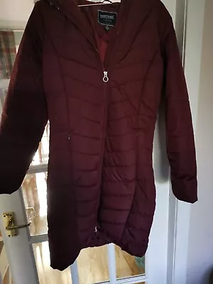 Buy Burgundy Regatta Waterproof Padded Jacket Size UK10 (new See Details) MW61956 / • 22.75£