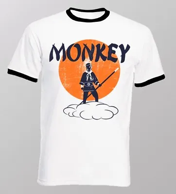 Buy Monkey Magic Retro Everybody Kung-Fu Fighting White T-shirt (S- 2XL) OZ9244 • 13.95£