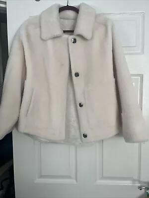 Buy Oak Wood Paris Ladies Jacket  Reversible Sheepskin Size S. Helen • 99£