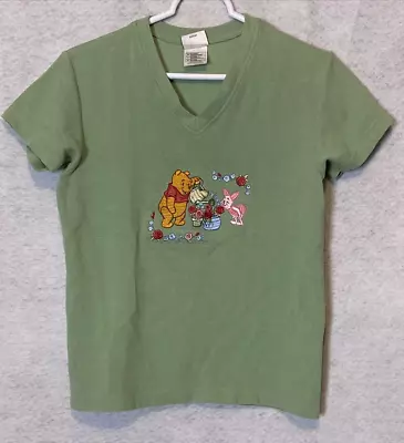 Buy Disney Store Winnie The Pooh  Piglet Embroidered T Shirt Size Small • 22.67£