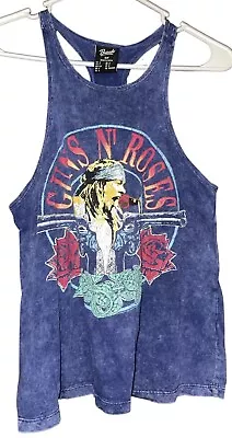 Buy Bravado Guns N' Roses Tank Top Women's Small Sleeveless Music Graphic Razor Back • 18.53£