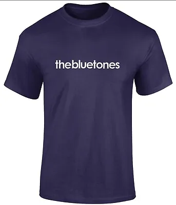 Buy The Bluetones Logo T Shirt Britpop Indie 90s Music Bands Oasis • 25£