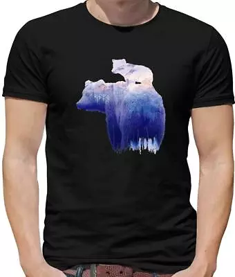 Buy Mountain Bear Mens T-Shirt - Bears - Mountain - Cool Cute - Animal • 13.95£