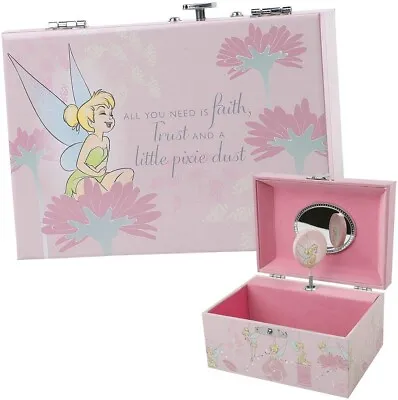 Buy Disney Tinkerbell Musical Jewellery Box (Peter Pan) Collectible Gift Xmas Cute • 19.99£