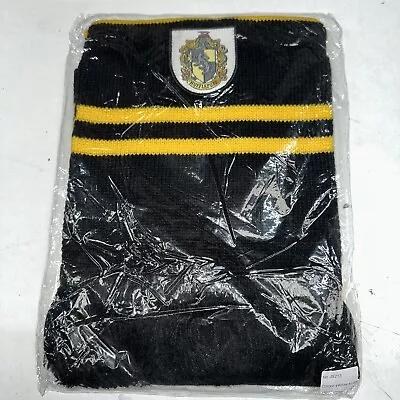 Buy Wizard Harry Potter Cosplay Costume Hufflepuff Scarf Book Day Fancy Dress Gift • 6.99£