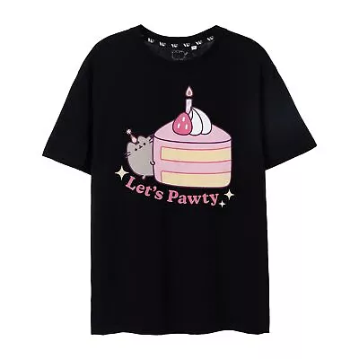 Buy Pusheen Womens/Ladies Let�'s Pawty T-Shirt NS7840 • 17.19£