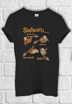 Buy Slothwarts Harry Potter Hogwart T Shirt Men Women Hoodie Sweatshirt Unisex  2880 • 11.95£