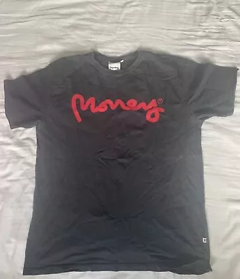 Buy Men’s Money Black & Red Monkey Logo T-Shirt Size Large • 5£