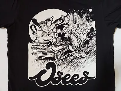 Buy Osees T-Shirt - Over SF - Size M - Limited Design From Silver Current Records • 35.91£