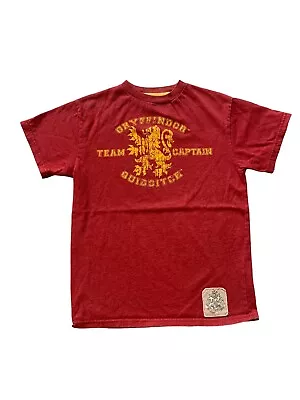 Buy Harry Potter Universal Studios Red Shirt Youth Small Gryffindor Quidditch • 9.64£