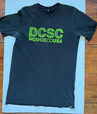Buy DC Shoe Company Shirt Large Black / Skate / Snowboard / Green Logo • 5£