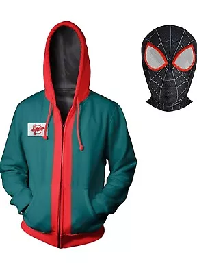 Buy Maryparty Spider Hoodie Adult Superhero Hoodie Adult Spider Tracksuit... • 14.99£