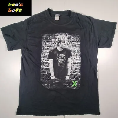 Buy Ed Sheeran X Tour UK Concerts Black Unisex T-Shirt Size L • 21.99£