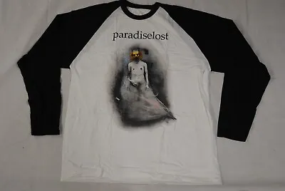 Buy Paradise Lost Figure Symbol Baseball Jersey T Shirt New Official Band Group Rare • 29.99£