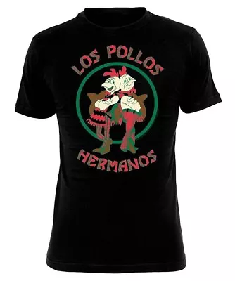 Buy BREAKING BAD - Los Pollos Hermanos - T-Shirt - Größe Size XXL - NEU • 18.99£
