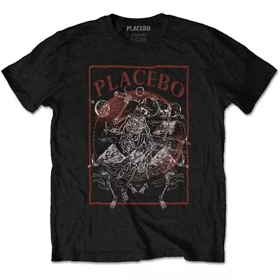 Buy Placebo T-shirt: Astro Skeleton (meduim) • 17.75£