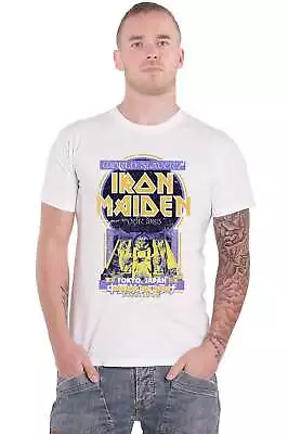 Buy Iron Maiden Powerslave Japan Flyer Tour 1985 T Shirt • 16.95£