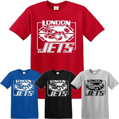 Buy London Jets T-Shirt Red Dwarf Inspired Lister Rimmer Football 100% Cotton Top • 13.99£