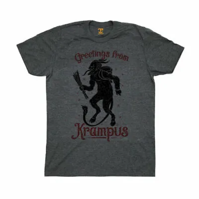 Buy Greeting's From Krampus T-Shirt (SB) Christmas Naughty Folklore  • 13.99£
